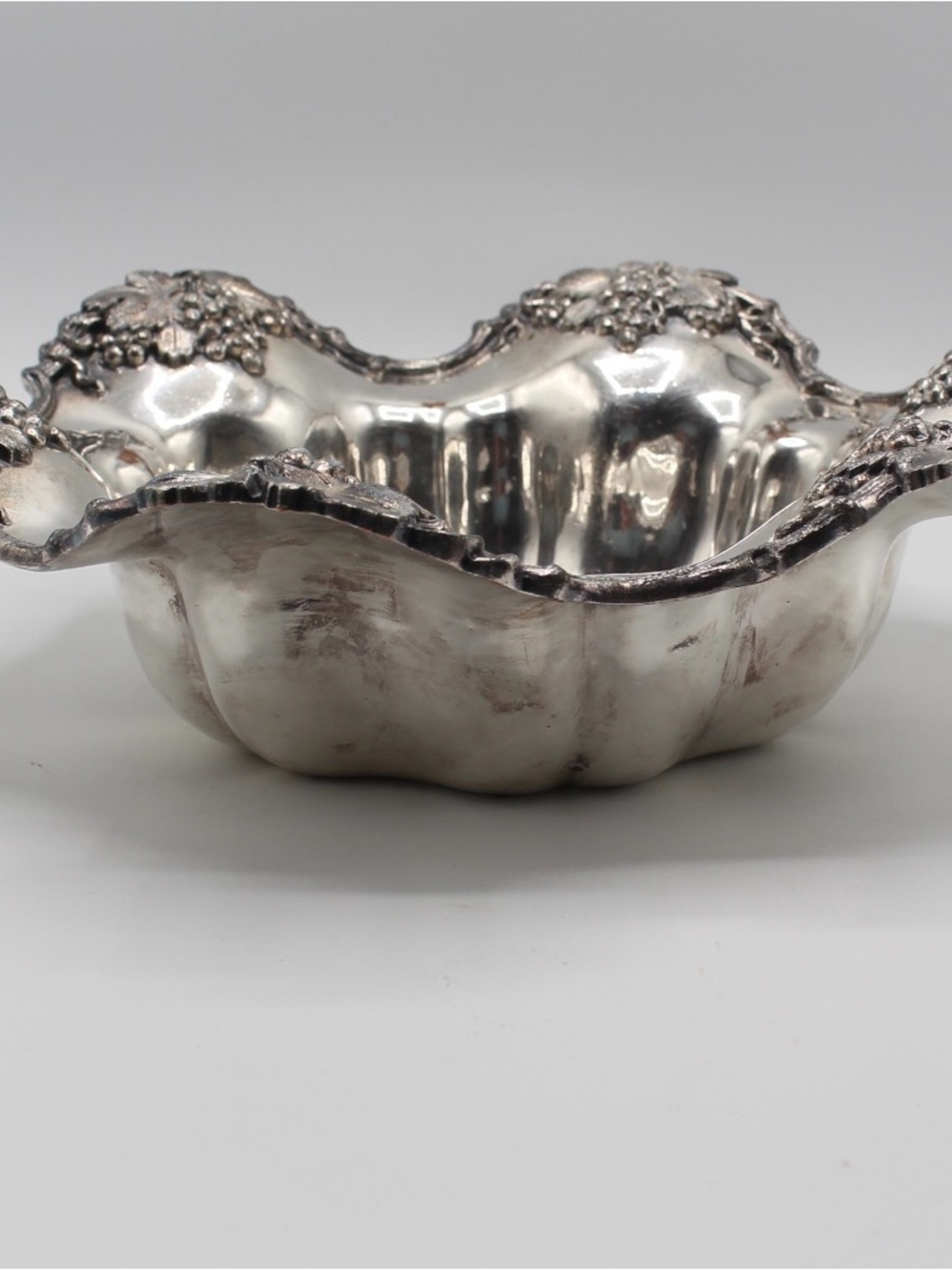 Antique Silver Plate Centerpiece Bowl, EG Webster
